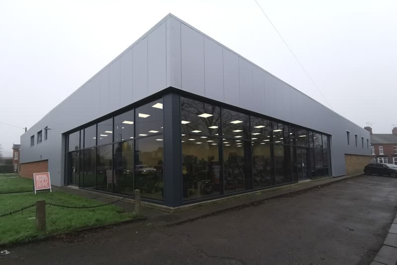 John Deere Dealership Development – Nantwich, Cheshire John Deere Dealership Development – Nantwich, Cheshire