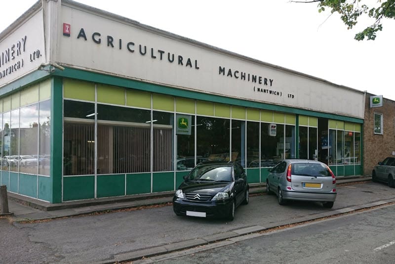 John Deere Dealership Development – Nantwich, Cheshire John Deere Dealership Development – Nantwich, Cheshire